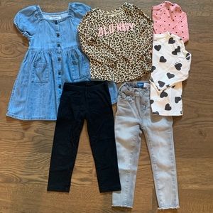 Lot of 6 Old Navy toddler pieces size 3T